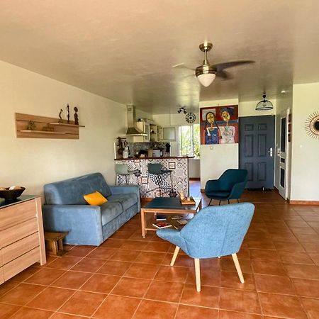 Cauris Lodge Du Marisol Vue Mer Acces Direct Plage Avec Citerne D Eau Le Gosier  Ngoại thất bức ảnh